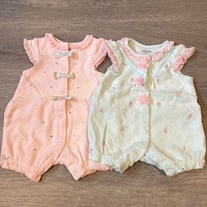 Little Me girl onesie 3m bundle